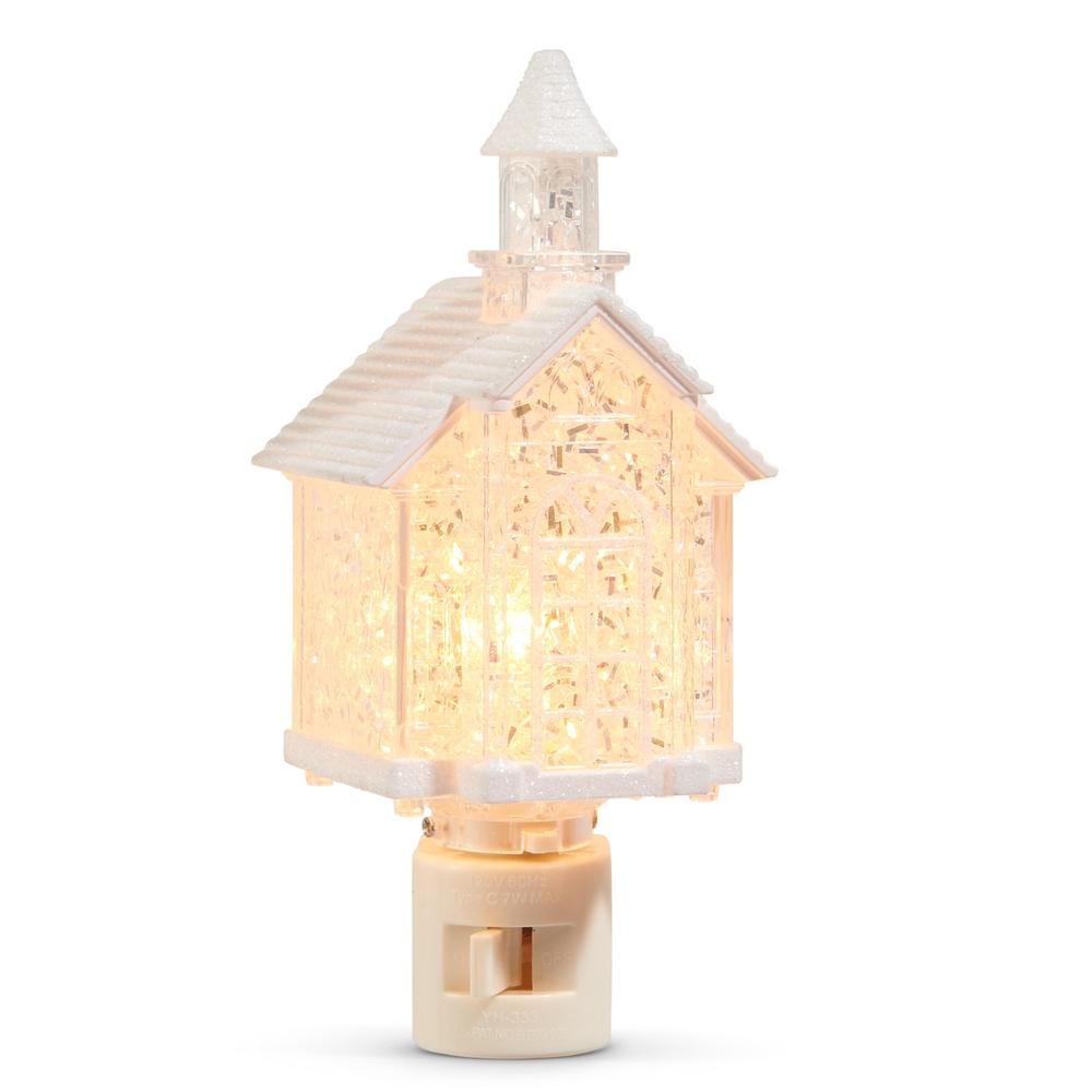 RAZ Imports *SB* 6.5" Church Night Light