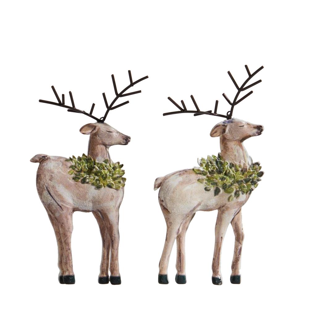 RAZ Imports *SB* 6.75" Deer Cut Out Ornament