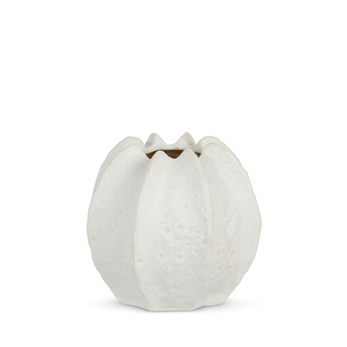 RAZ Imports *SB* 6.75" White Gourd Vase
