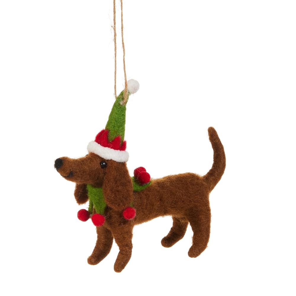RAZ Imports *SB* 6" Christmas Dog Ornament