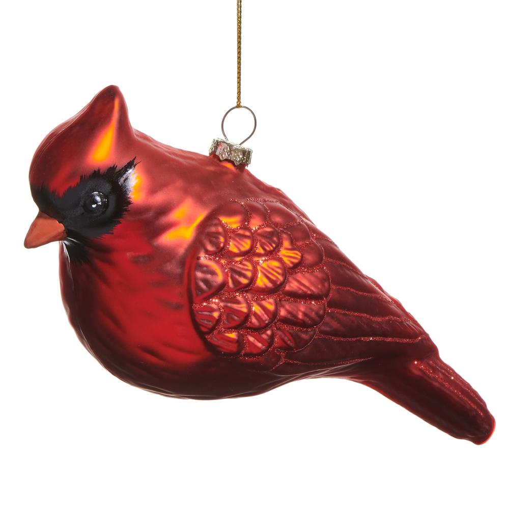 RAZ Imports *SB* 8" Cardinal Ornament