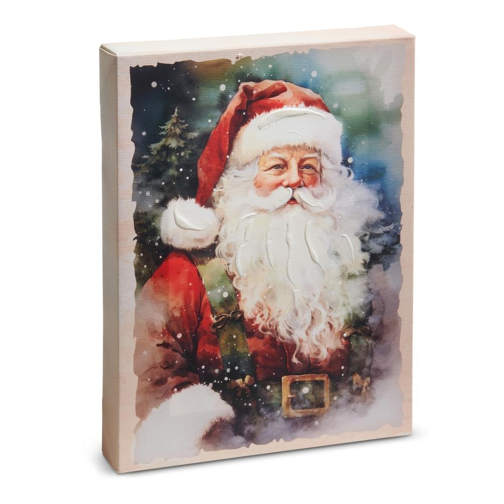 RAZ Imports *SB* 8" Santa Wishes Wall Art