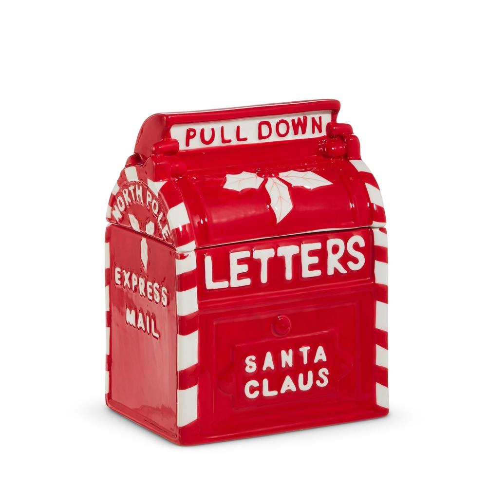 RAZ Imports *SB* 9.5" Santa's Mail Box Cookie Jar