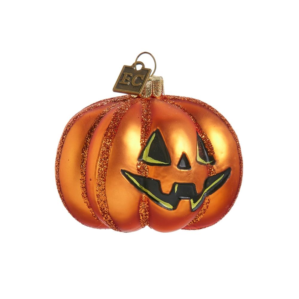 RAZ Imports *SB* EC 2.75" Pumpkin Ornament
