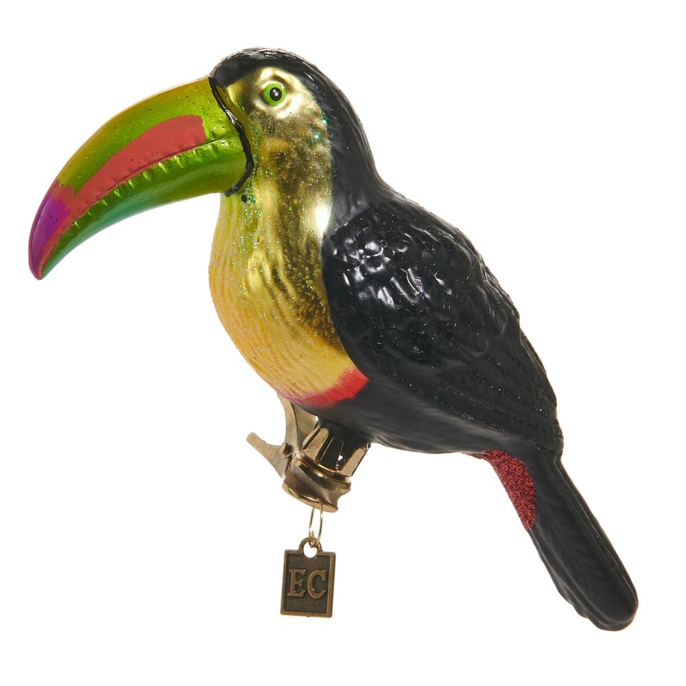 RAZ Imports *SB* EC 6" Toucan Clip-on Ornament