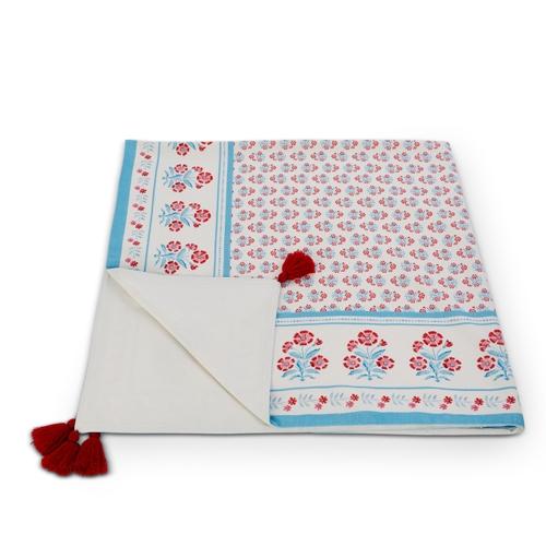RAZ Imports *SB* Red Mughal Floral Tablecloth