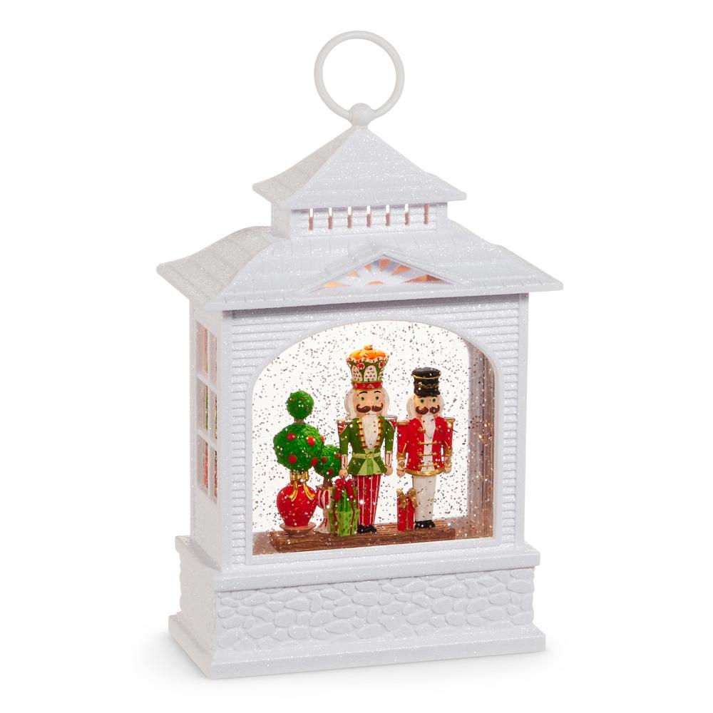 RAZ Imports *SB* 10.5" Nutcracker Topiary Lighted Water Lantern