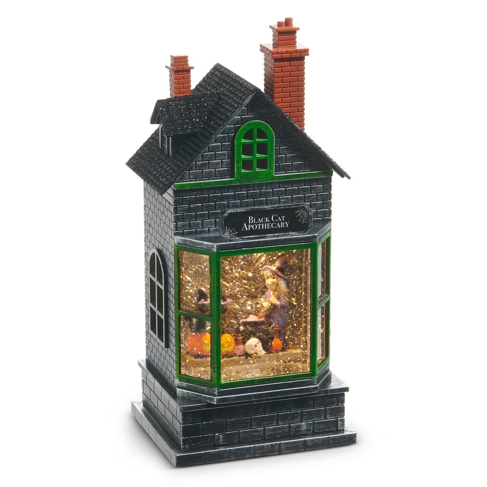 RAZ Imports *SB* 10.5" Spooky Witch in Lighted Haunted Water Apothecary