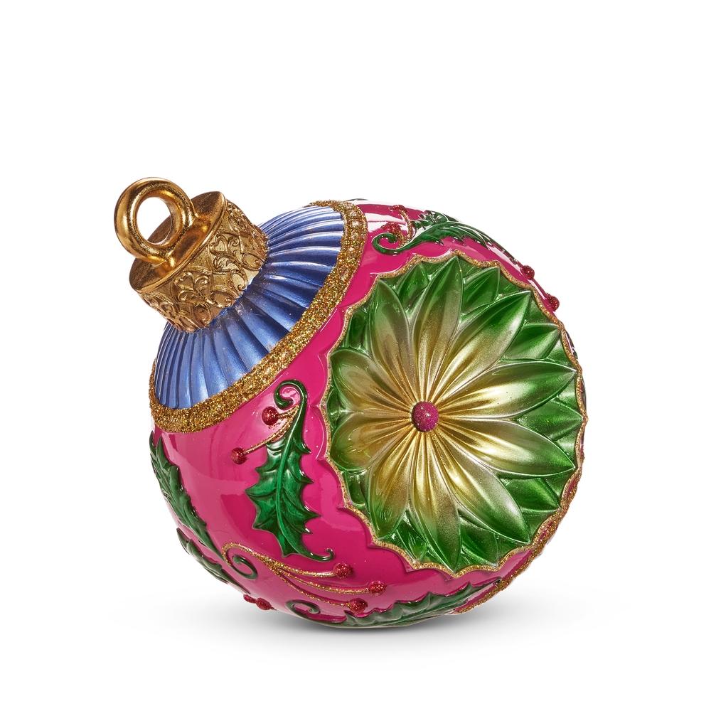 RAZ Imports *SB* 10" Vintage Multicolor Ornament Decor