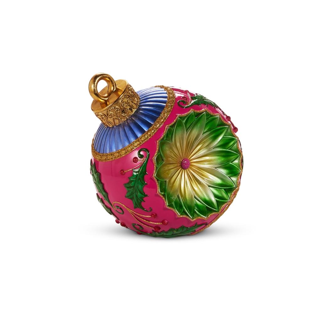 RAZ Imports *SB* 14" Vintage Multicolor Ornament Decor
