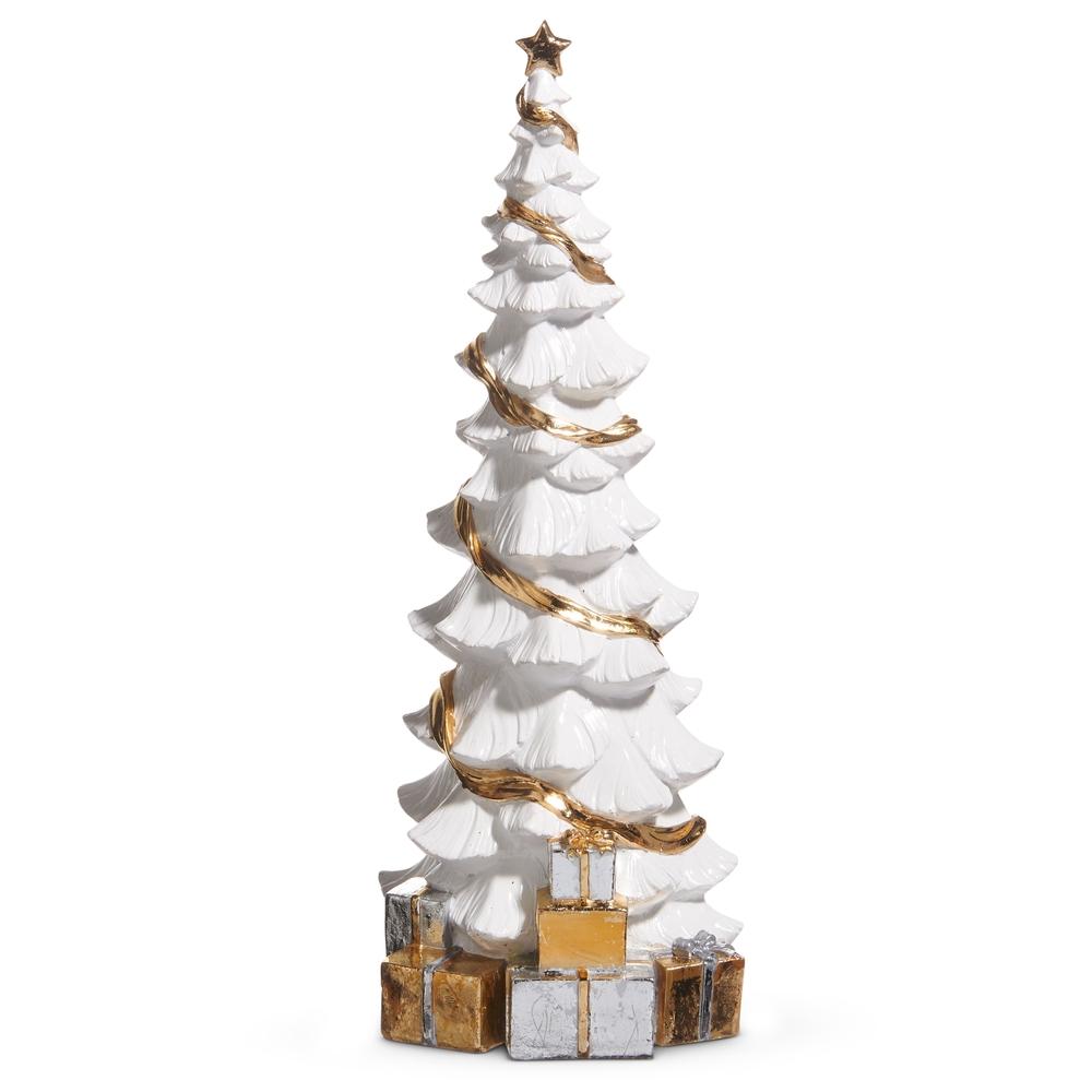 RAZ Imports *SB* 19" Tree with Gold and Silver Packages