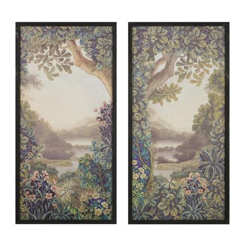 RAZ Imports *SB* 48" A Glimpse of Paradise Framed Wall Art