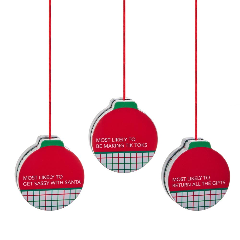 RAZ Imports *SB* 5" "Most Likely" Christmas Box Ornament