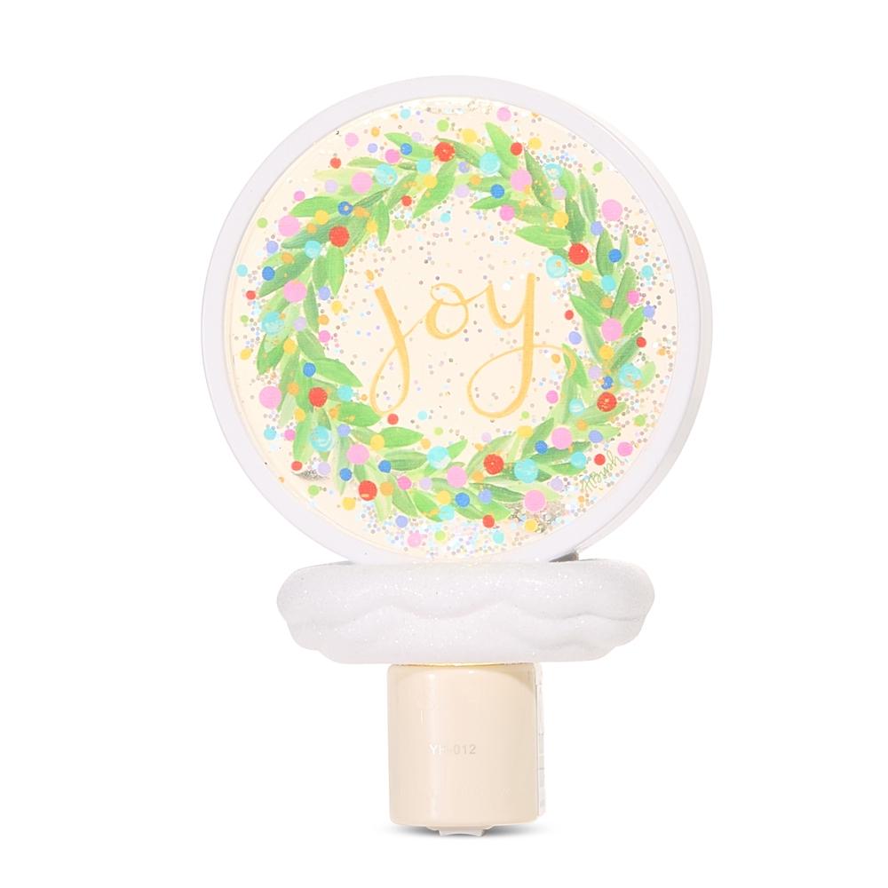 RAZ Imports *SB* 6.5" Confetti Wreath of Joy Night Light