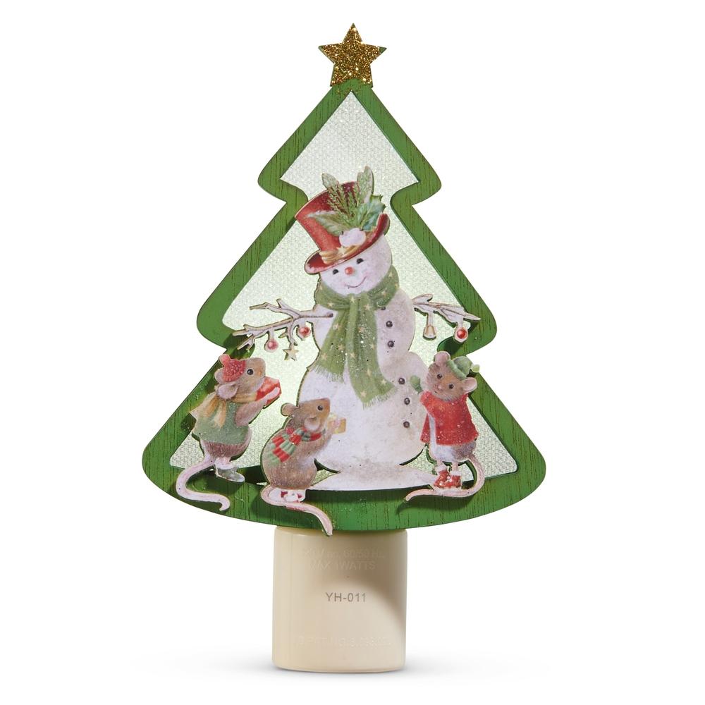RAZ Imports *SB* 6" A Very Mouse Christmas Night Light