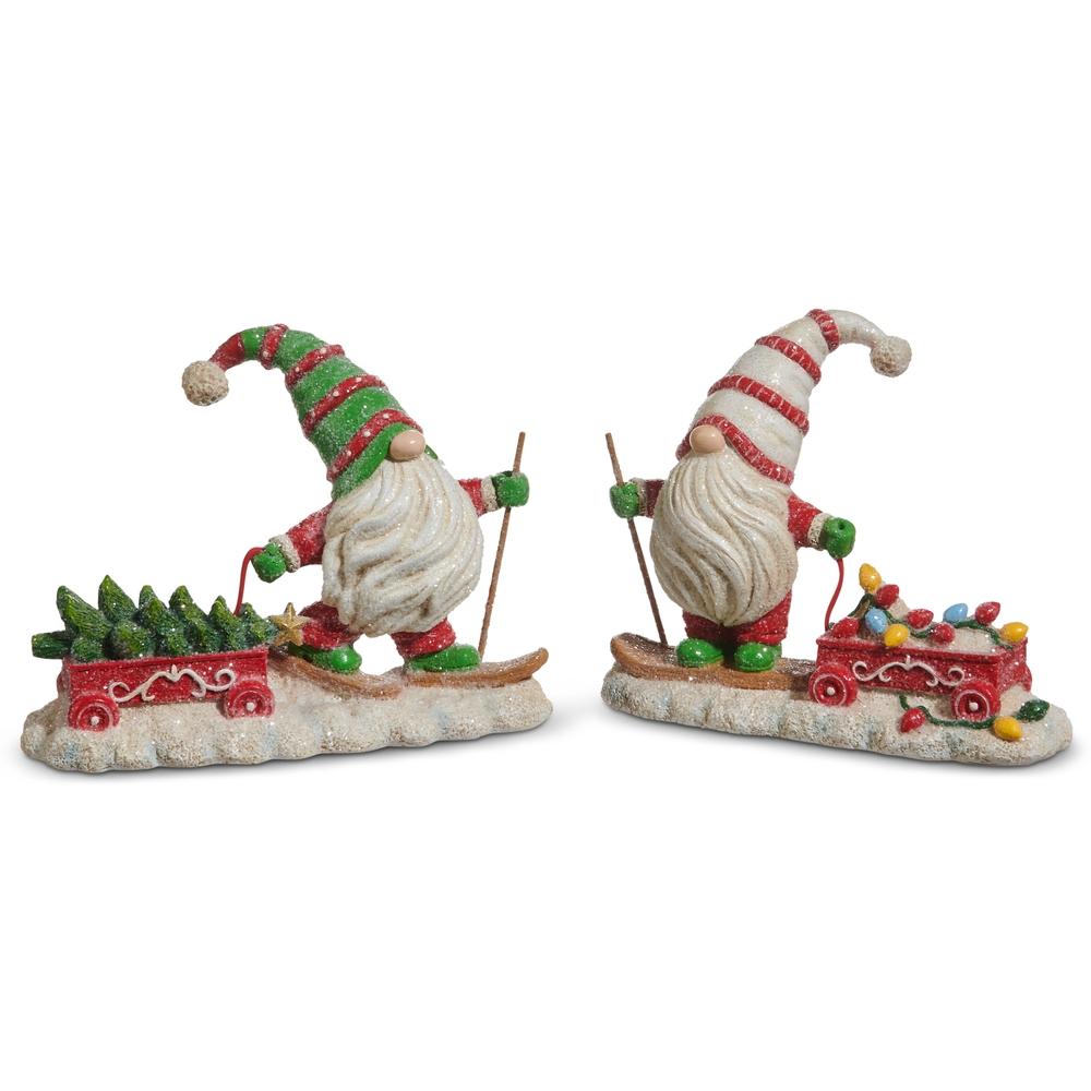RAZ Imports *SB* 6" Winter Wonderland Decorating Gnomes
