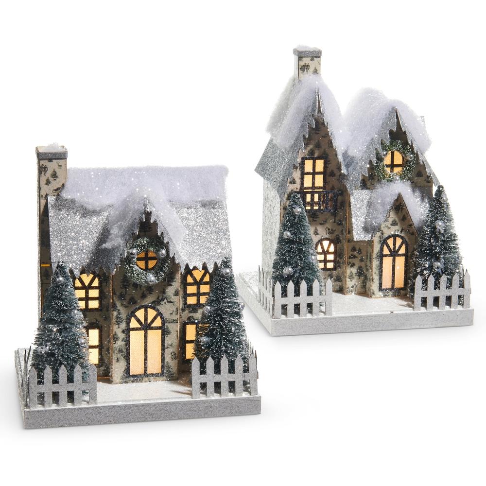 RAZ Imports *SB* 9" Through the Woods Lighted Paper House