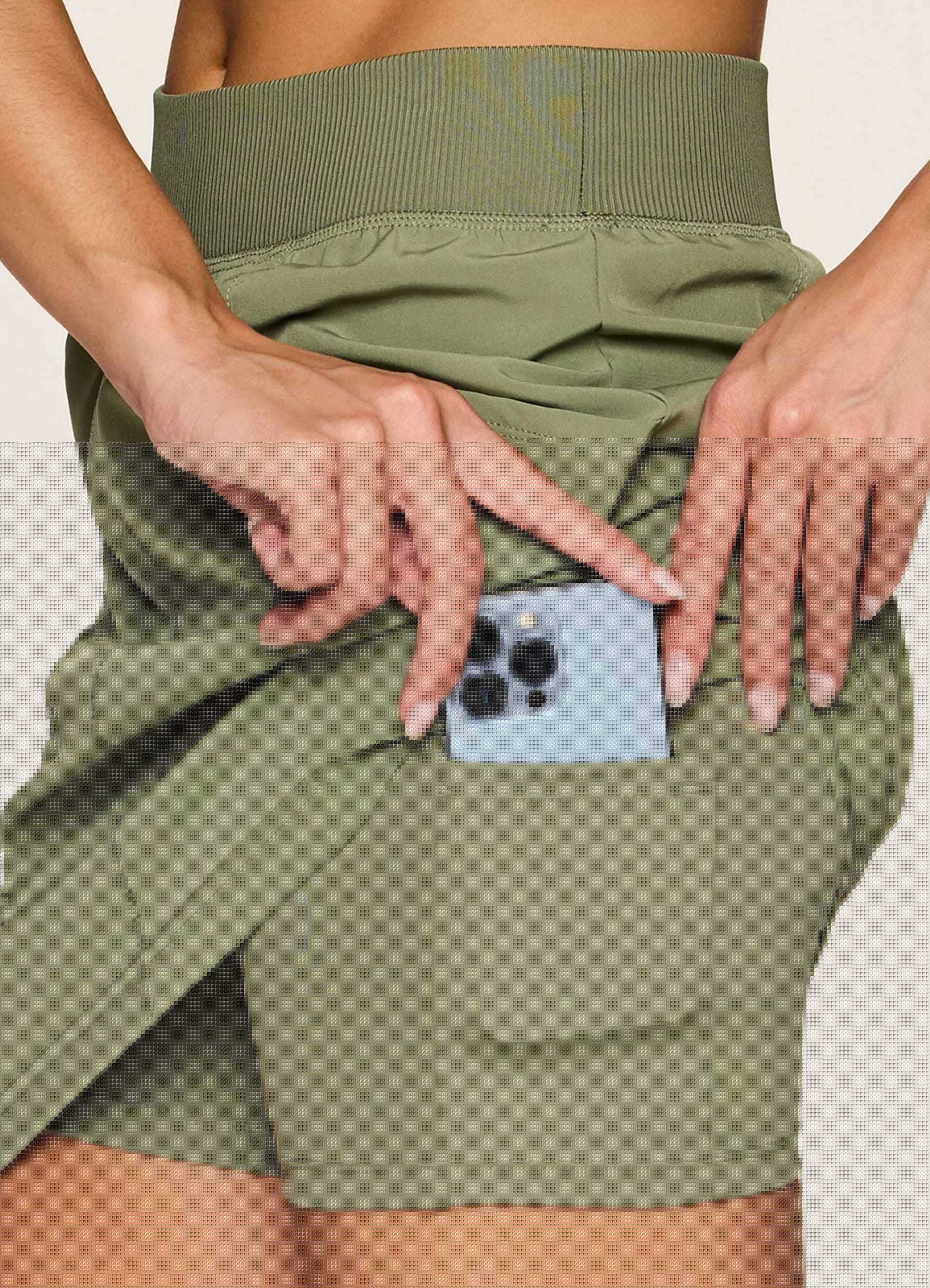 Rbx All In Ruched 19" Skort