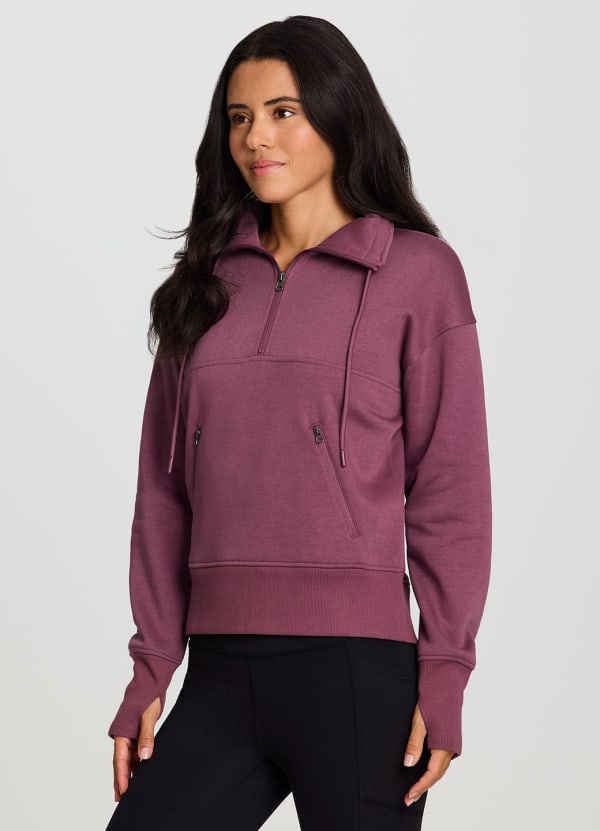 Rbx Downtown Fleece 1/4 Zip Pullover