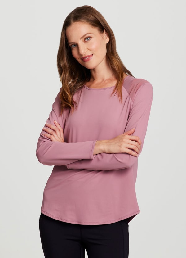 Rbx Extra Mile Mesh Tee