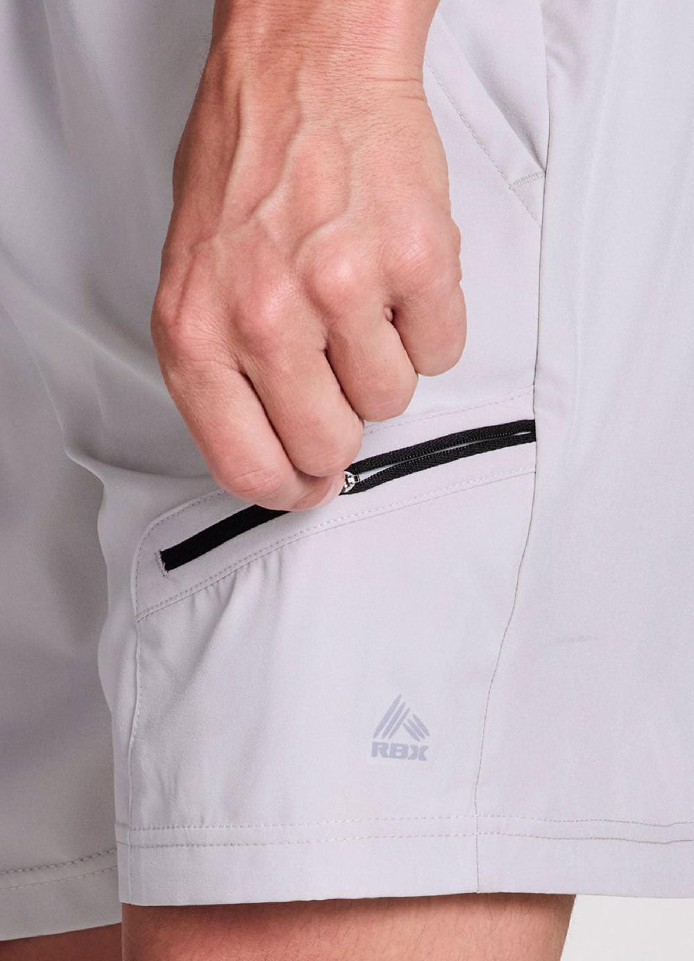 Rbx Extra Mile Zip Pocket Short