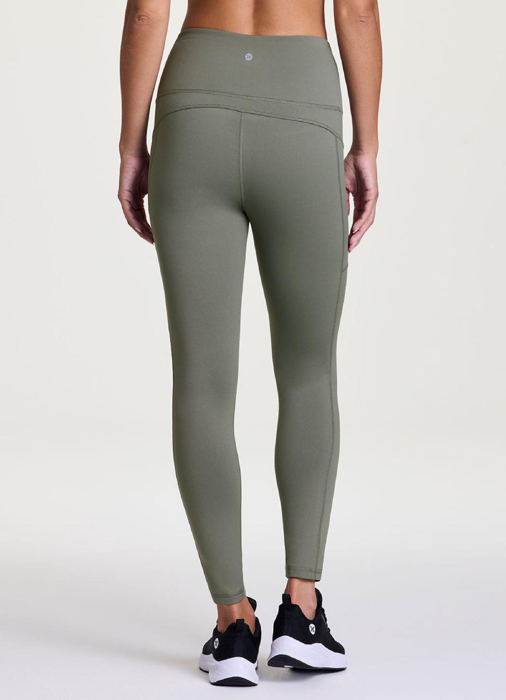 Rbx Fleece Lined Zip Pocket Legging