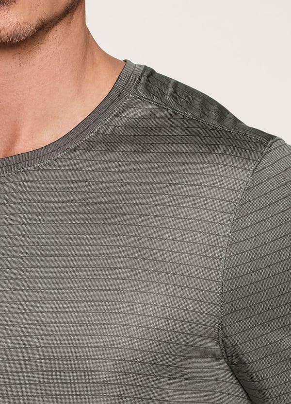 Rbx Hit The Court Striped Workout Tee