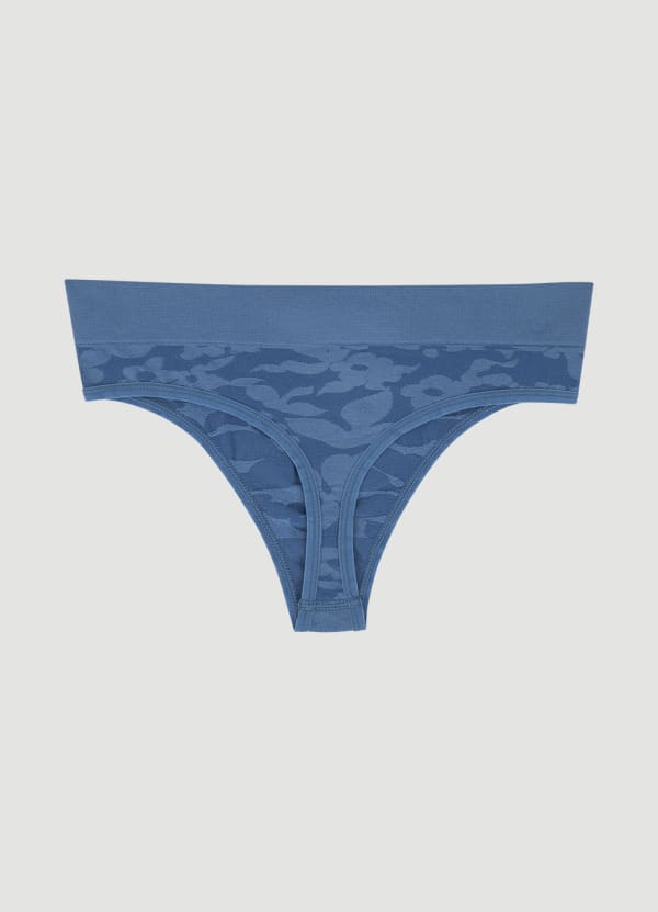 Rbx Jacquard Floral Thong 5-Pack