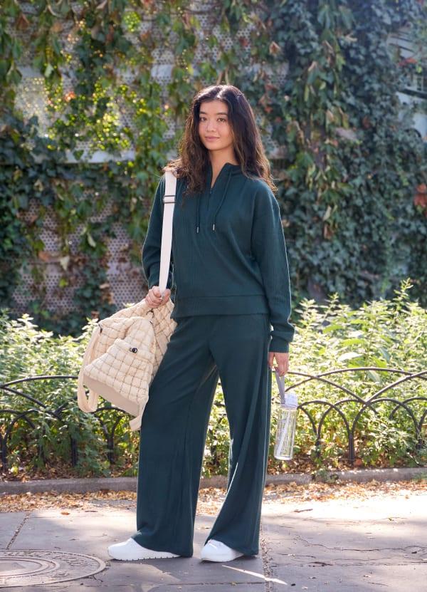 Rbx Laidback Ribbed Wide Leg Pant