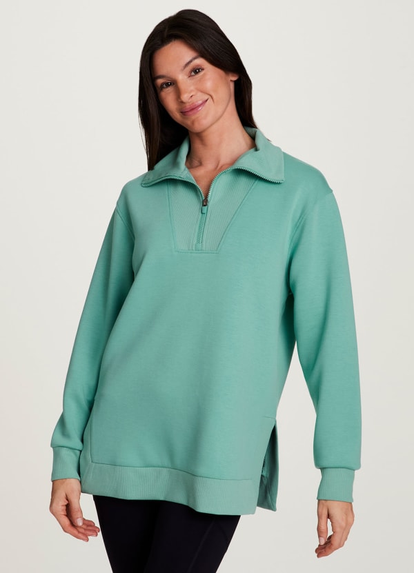 Rbx LuxeSoft 1/4 Zip Tunic