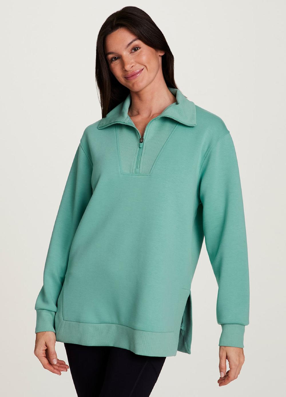 Rbx LuxeSoft 1/4 Zip Tunic
