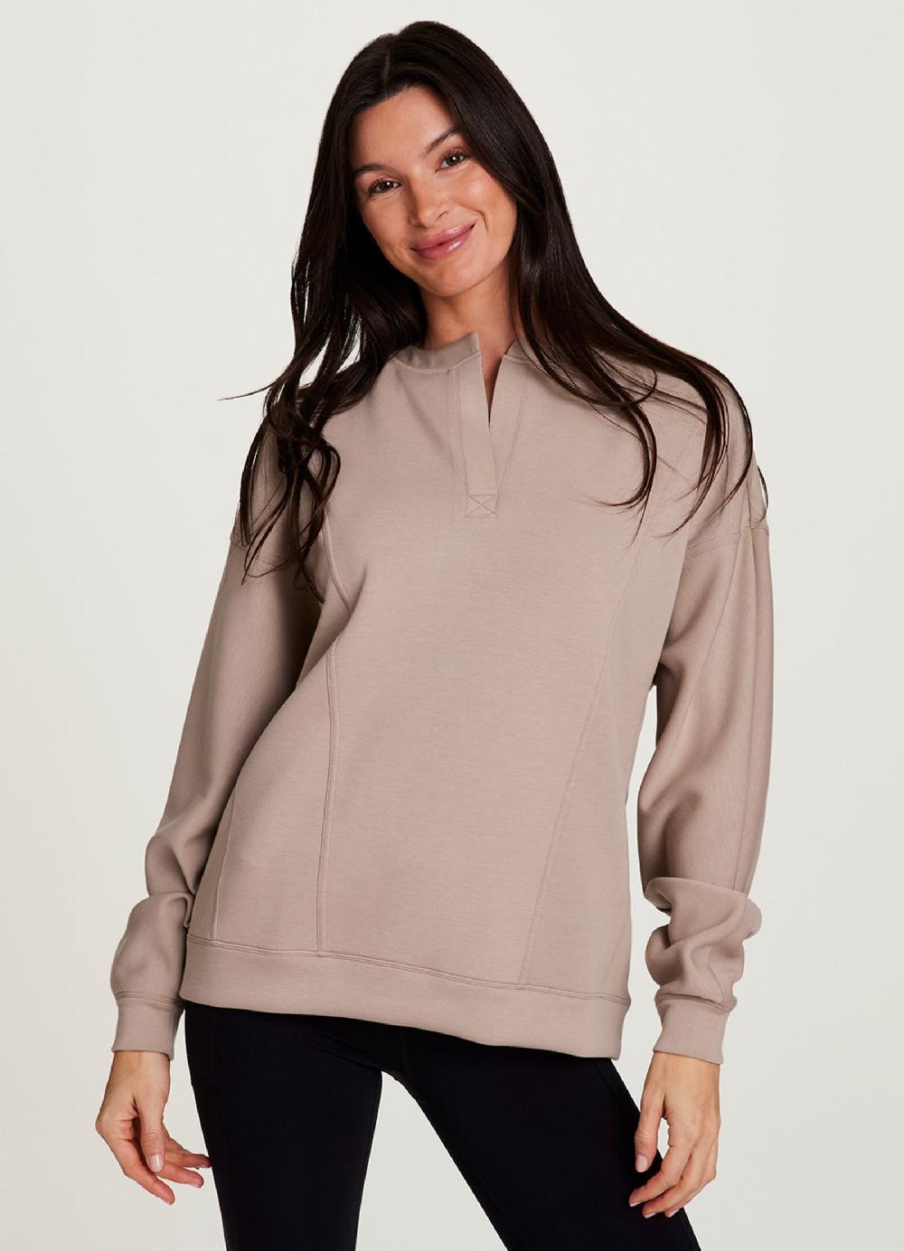 rbx LuxeSoft Henley Pullover