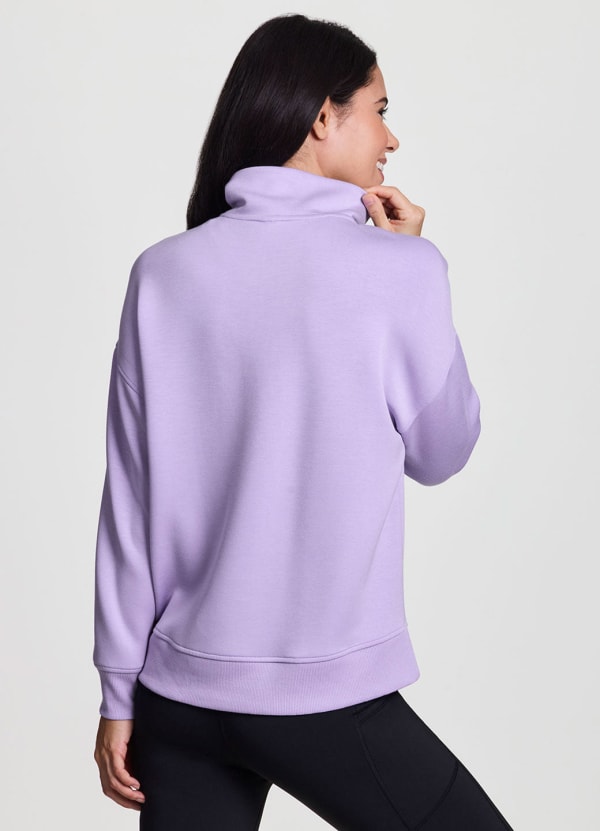 Rbx LuxeSoft Mock Neck Quarter Zip