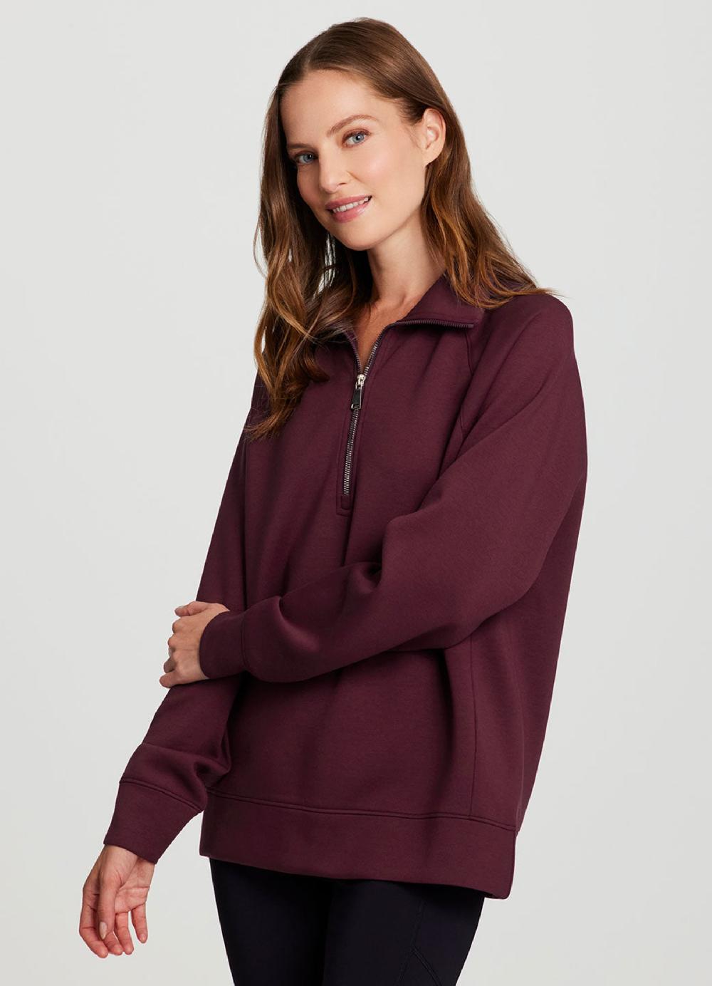 Rbx LuxeSoft Oversized Half Zip Pullover