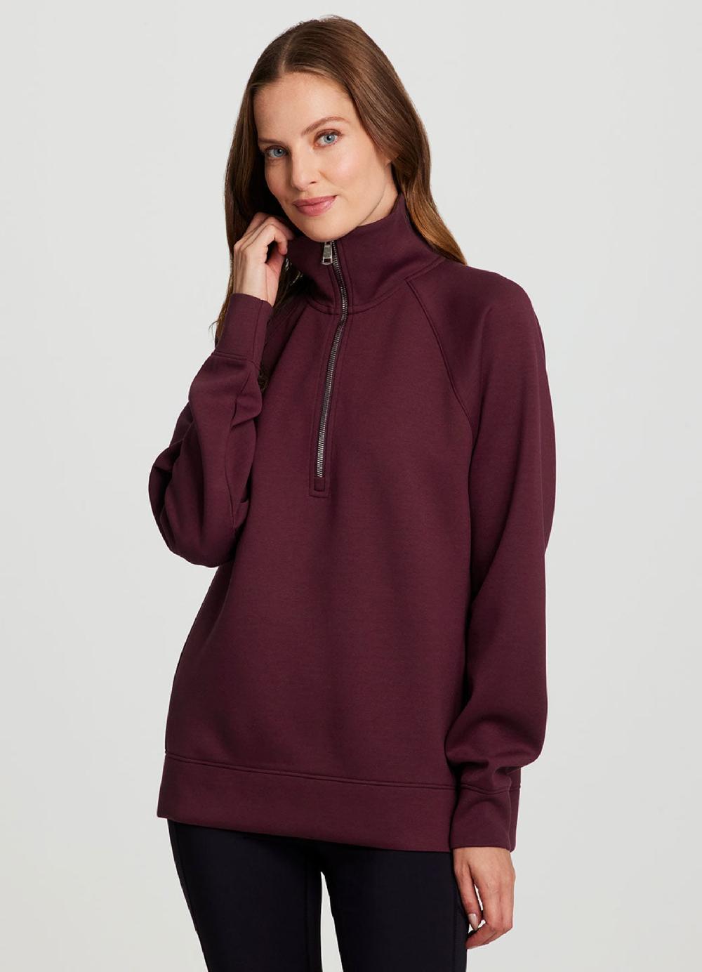 Rbx LuxeSoft Oversized Half Zip Pullover
