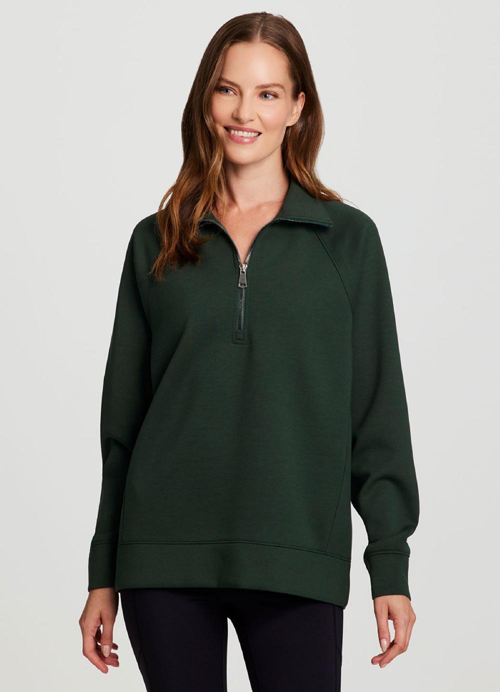 rbx LuxeSoft Oversized Half Zip Pullover