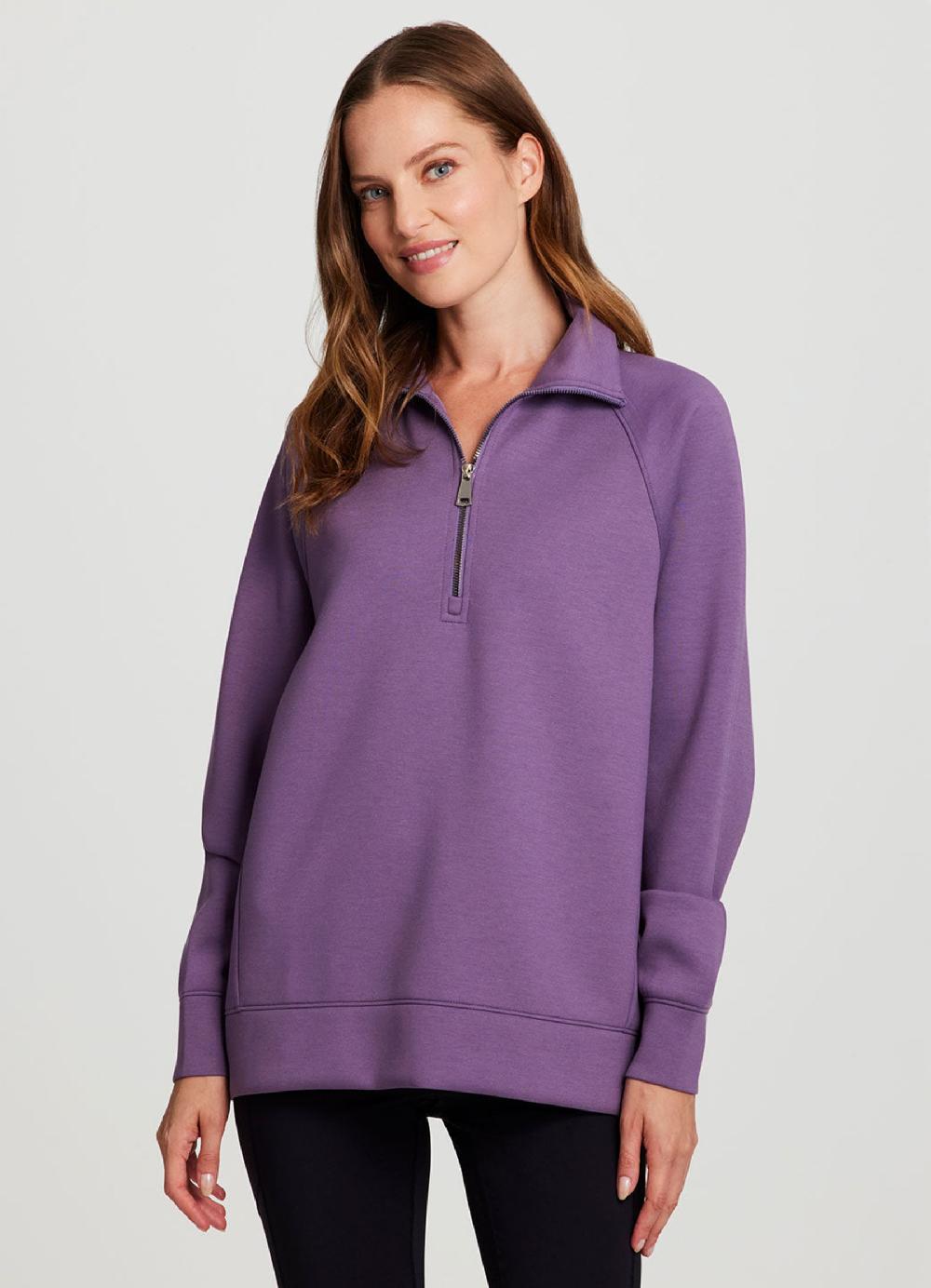 rbx LuxeSoft Oversized Half Zip Pullover