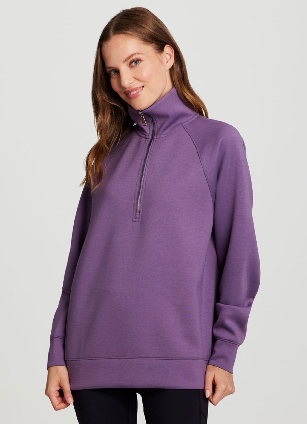 Rbx LuxeSoft Oversized Half Zip Pullover
