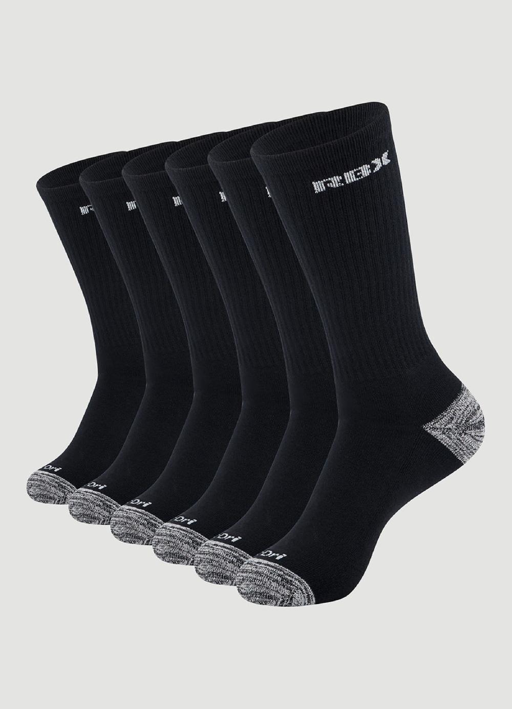 rbx Men's Basic Crew Socks 6 Pack