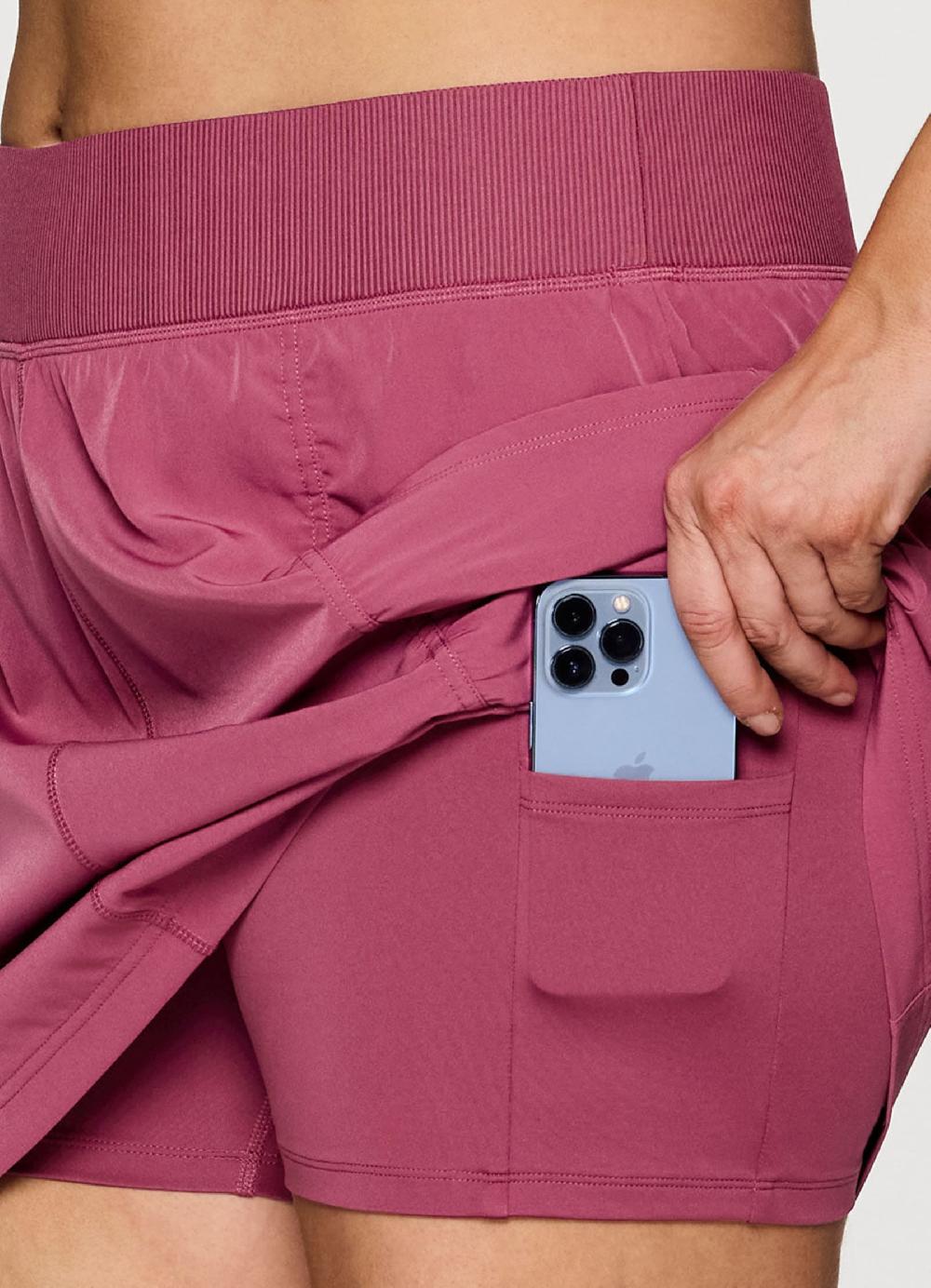 Rbx Plus All In Ruched 19" Skort