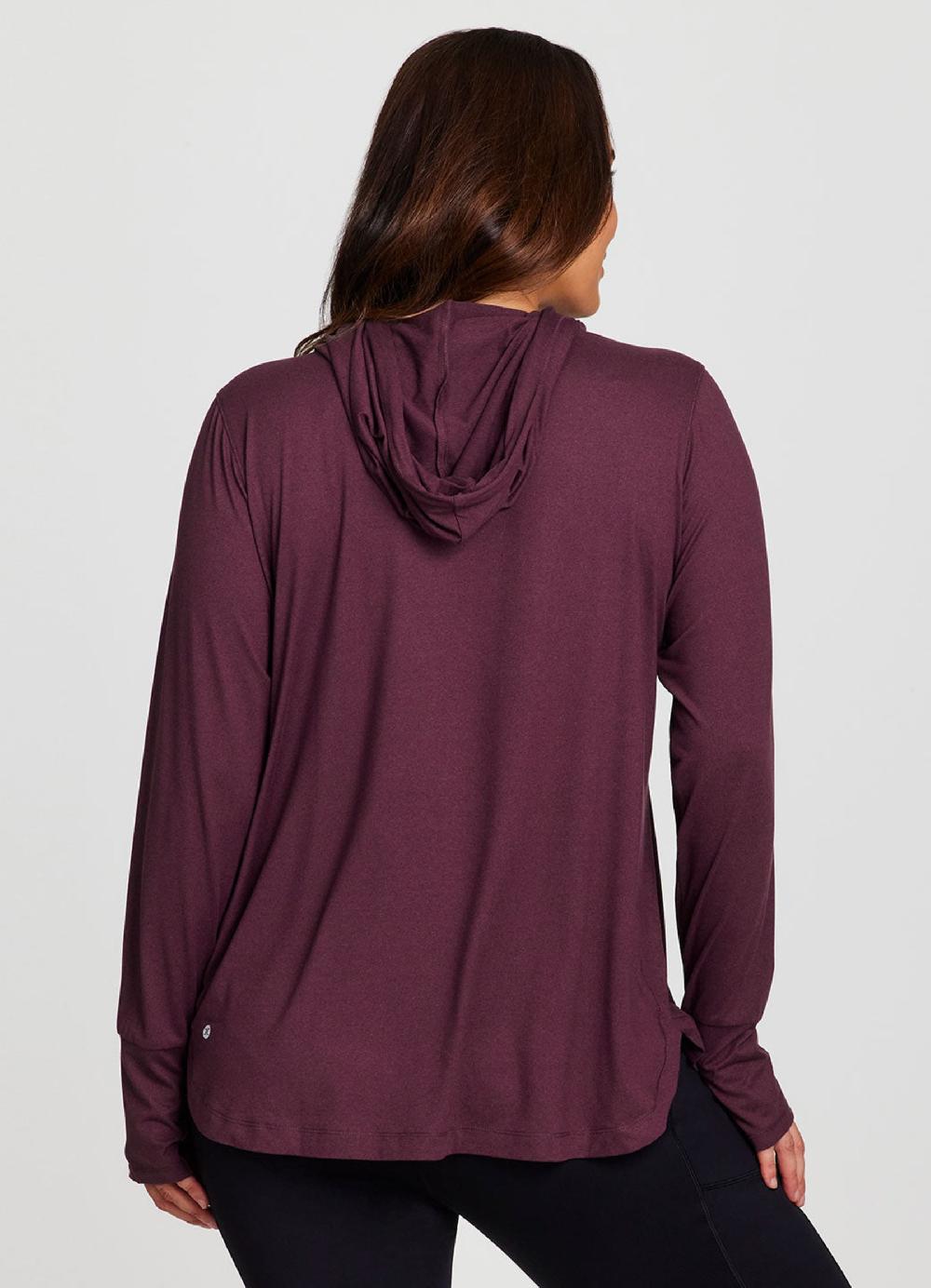 Rbx Plus Studio Breathe Super Soft Hoodie Tunic
