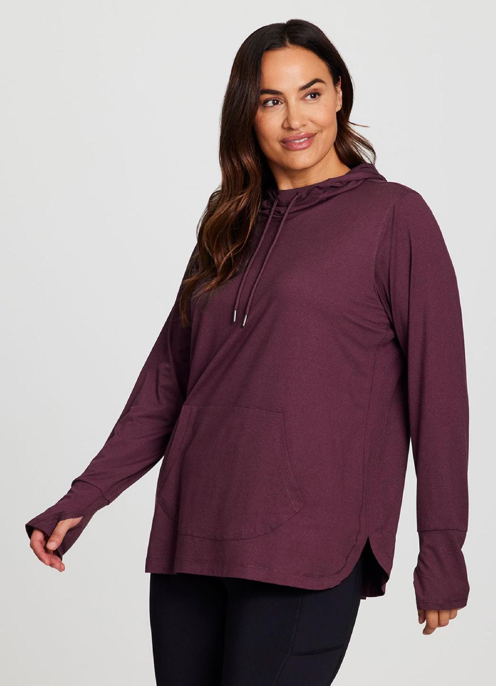 Rbx Plus Studio Breathe Super Soft Hoodie Tunic