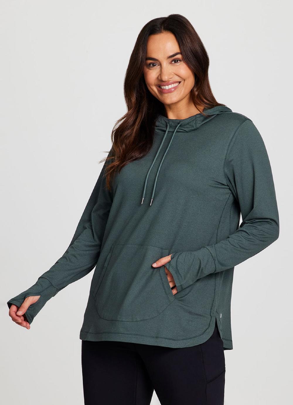 Rbx Plus Studio Breathe Super Soft Hoodie Tunic