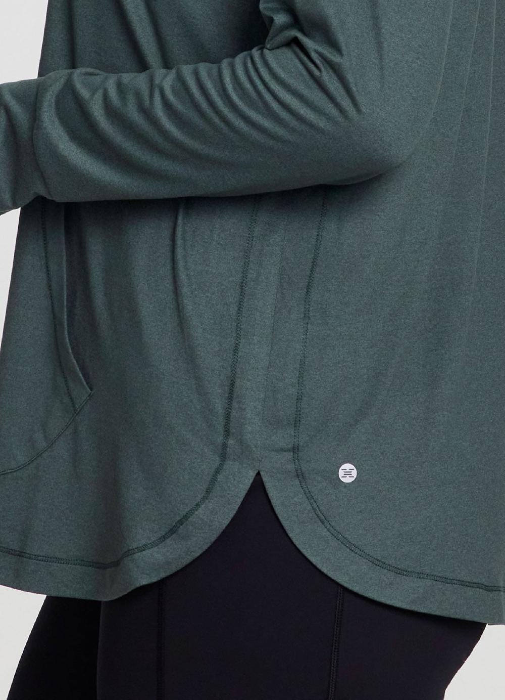 Rbx Plus Studio Breathe Super Soft Hoodie Tunic