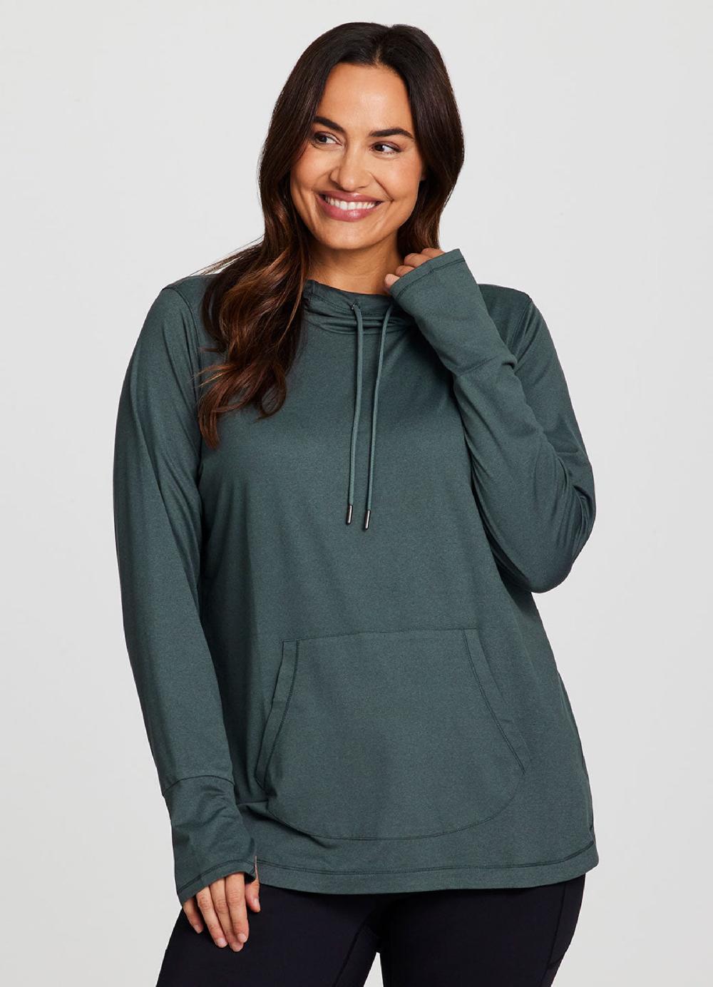 rbx Plus Studio Breathe Super Soft Hoodie Tunic