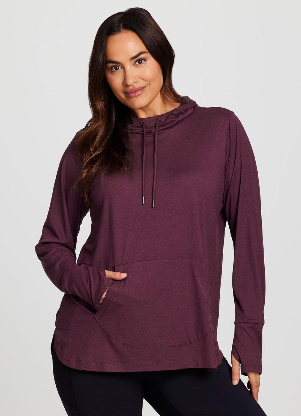 rbx Plus Studio Breathe Super Soft Hoodie Tunic
