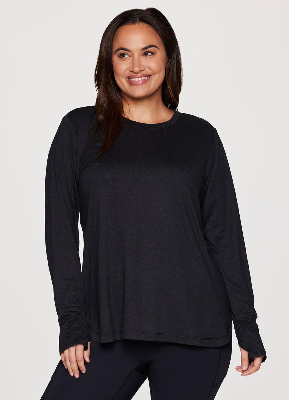 rbx Plus Studio Practice Long Sleeve Tunic Tee