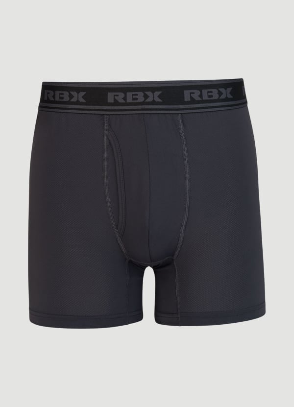 Rbx Premium Mesh Boxer Briefs With Fly 4-Pack