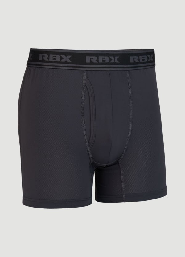 Rbx Premium Mesh Boxer Briefs With Fly 4-Pack