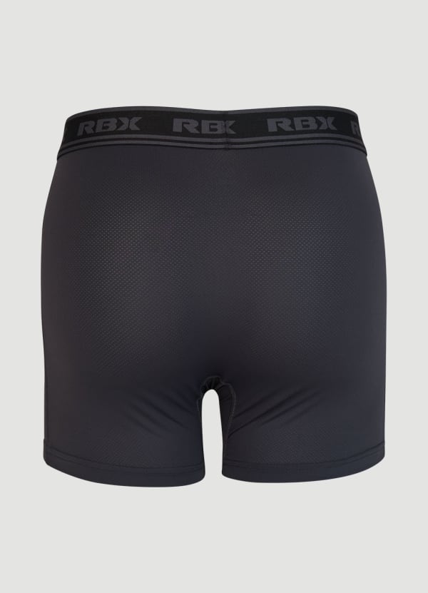 Rbx Premium Mesh Boxer Briefs With Fly 4-Pack